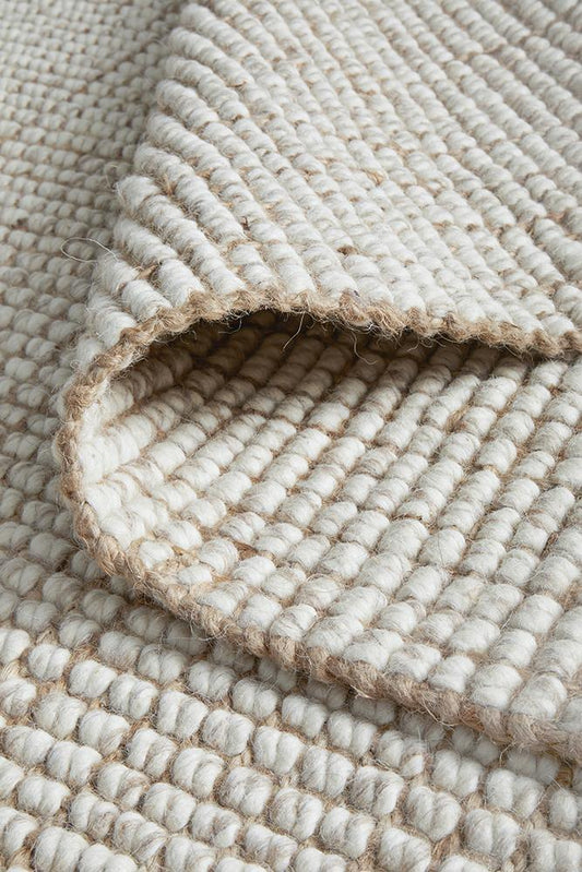 Arabella Natural wool & Jute Area Rug