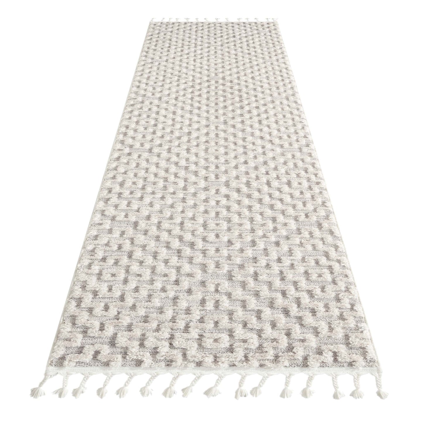 Alpine Grey Hallway Runner