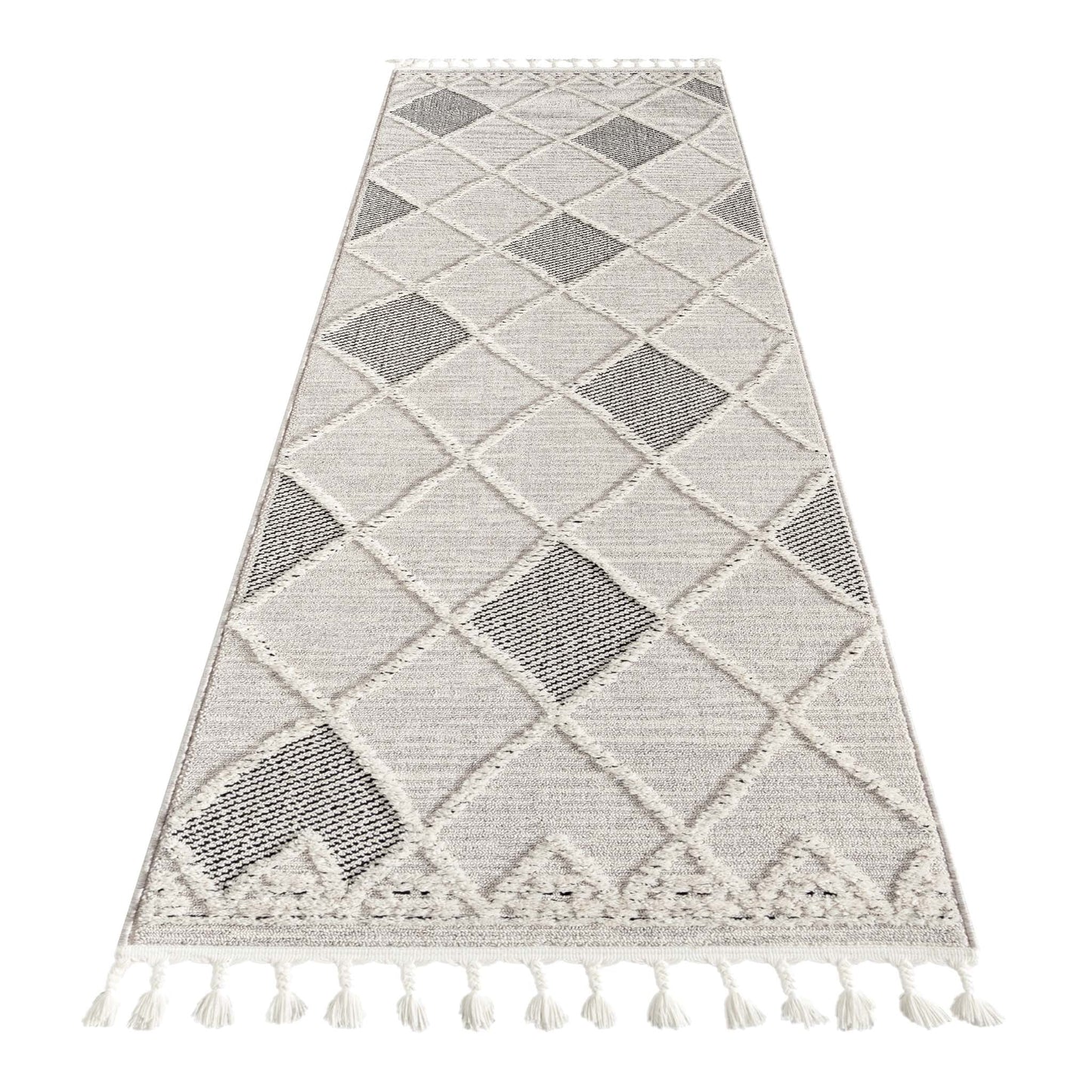 Alpine Grey Hallway Runner