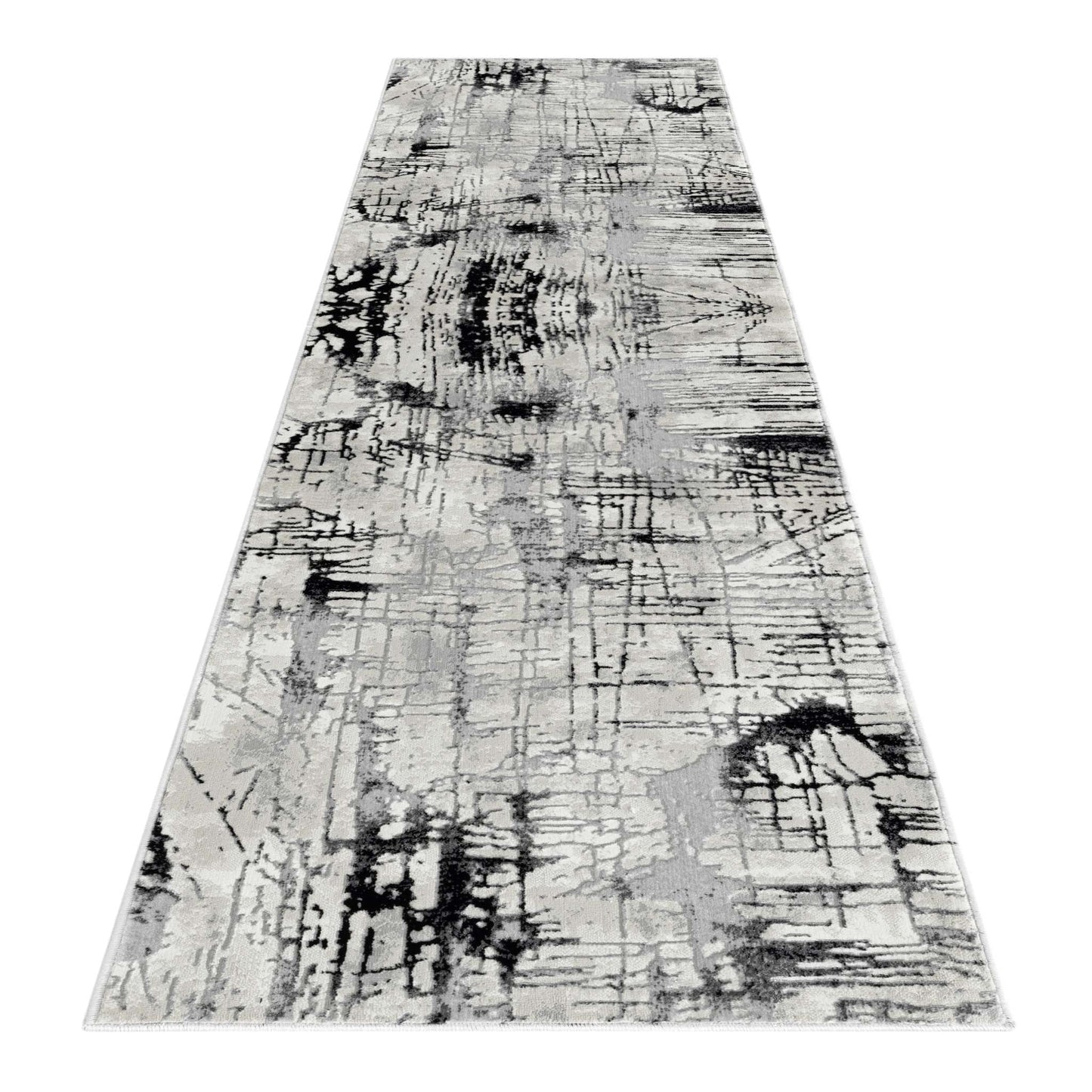 Amore Black Hallway Runner