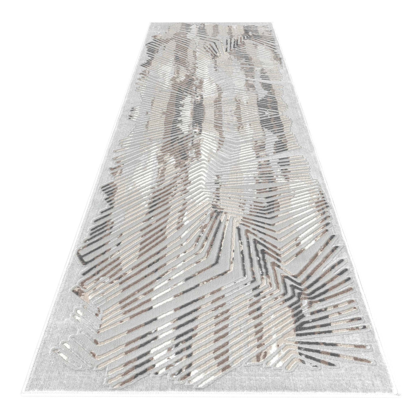 Amore Grey Hallway Runner