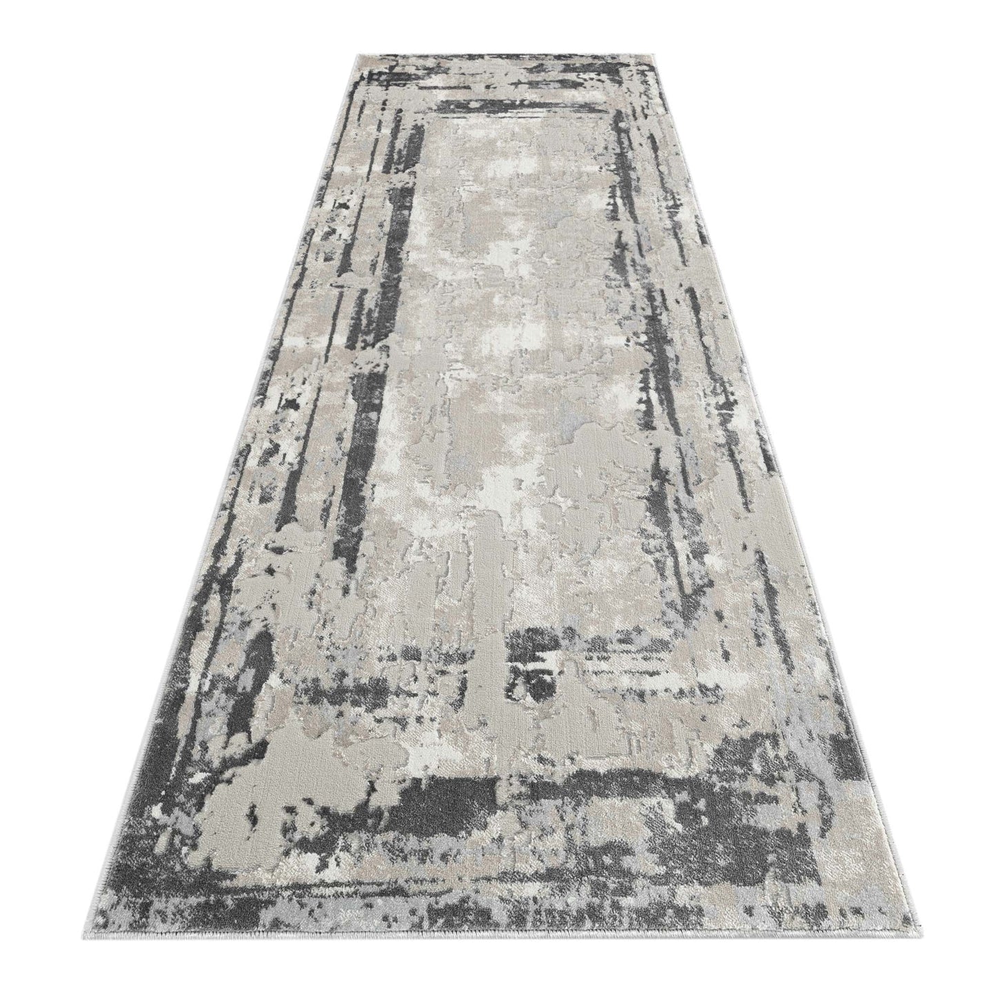 Amore Grey Hallway Runner