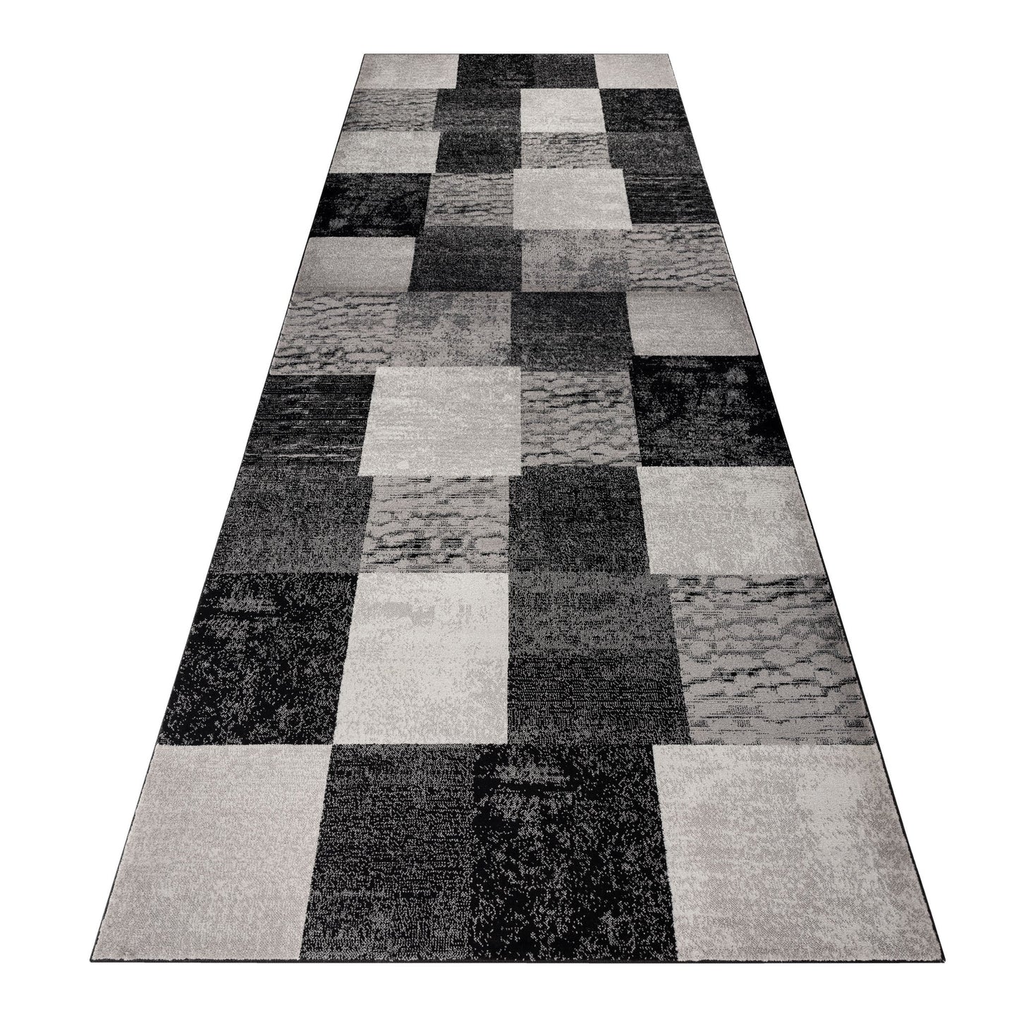Boston Black Hallway Runner