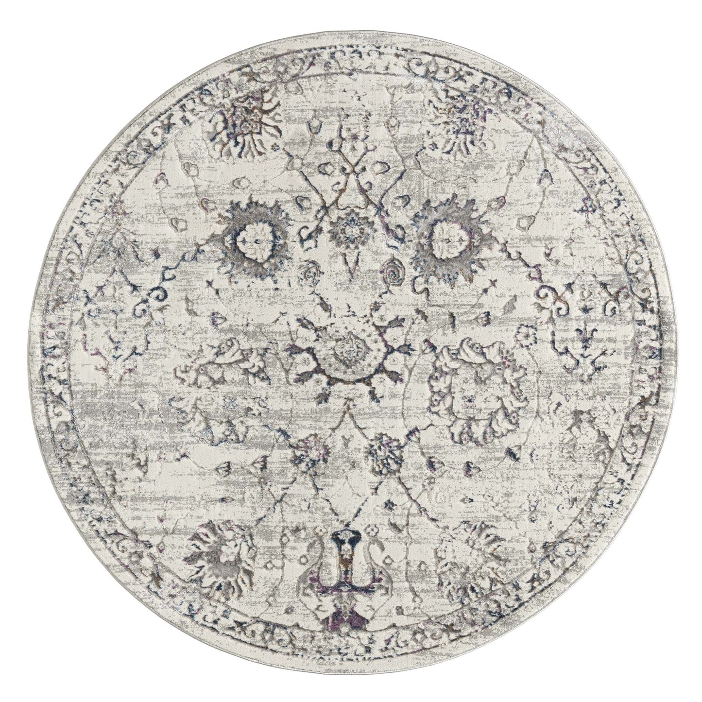 Charm Cream Round Rug
