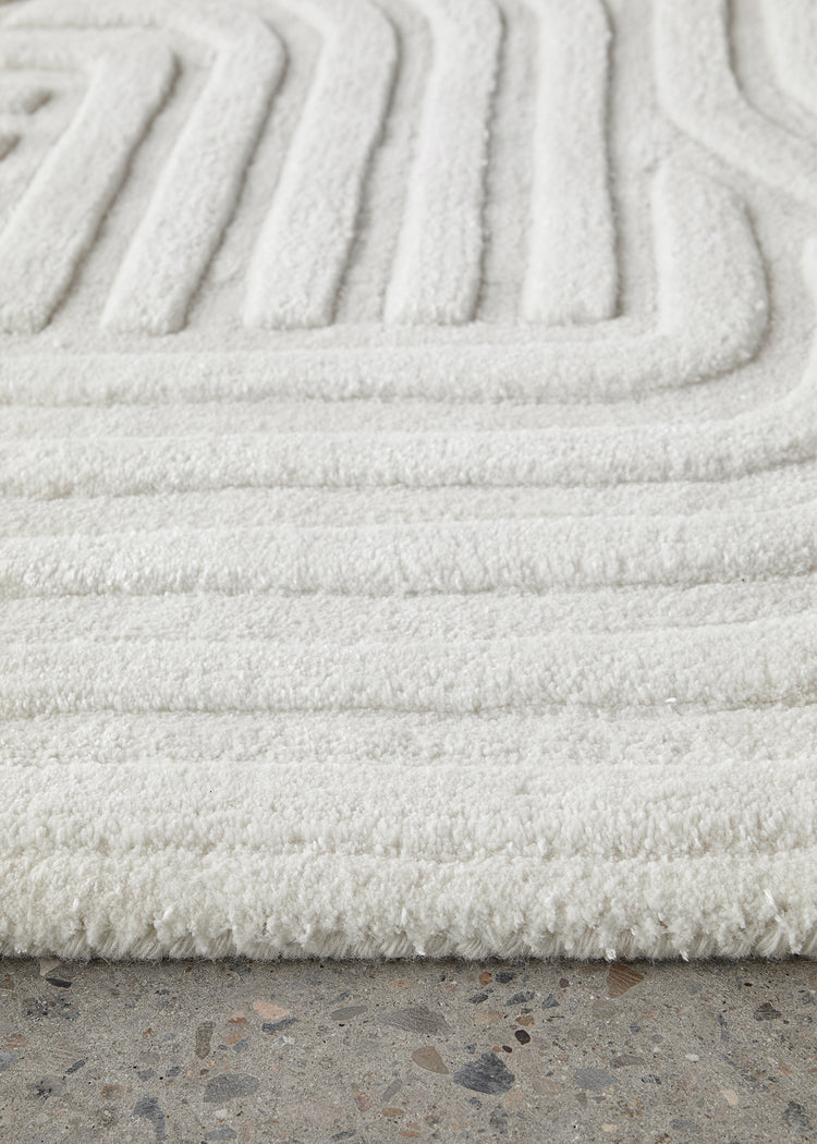 Darren Palmer Zen White Rug