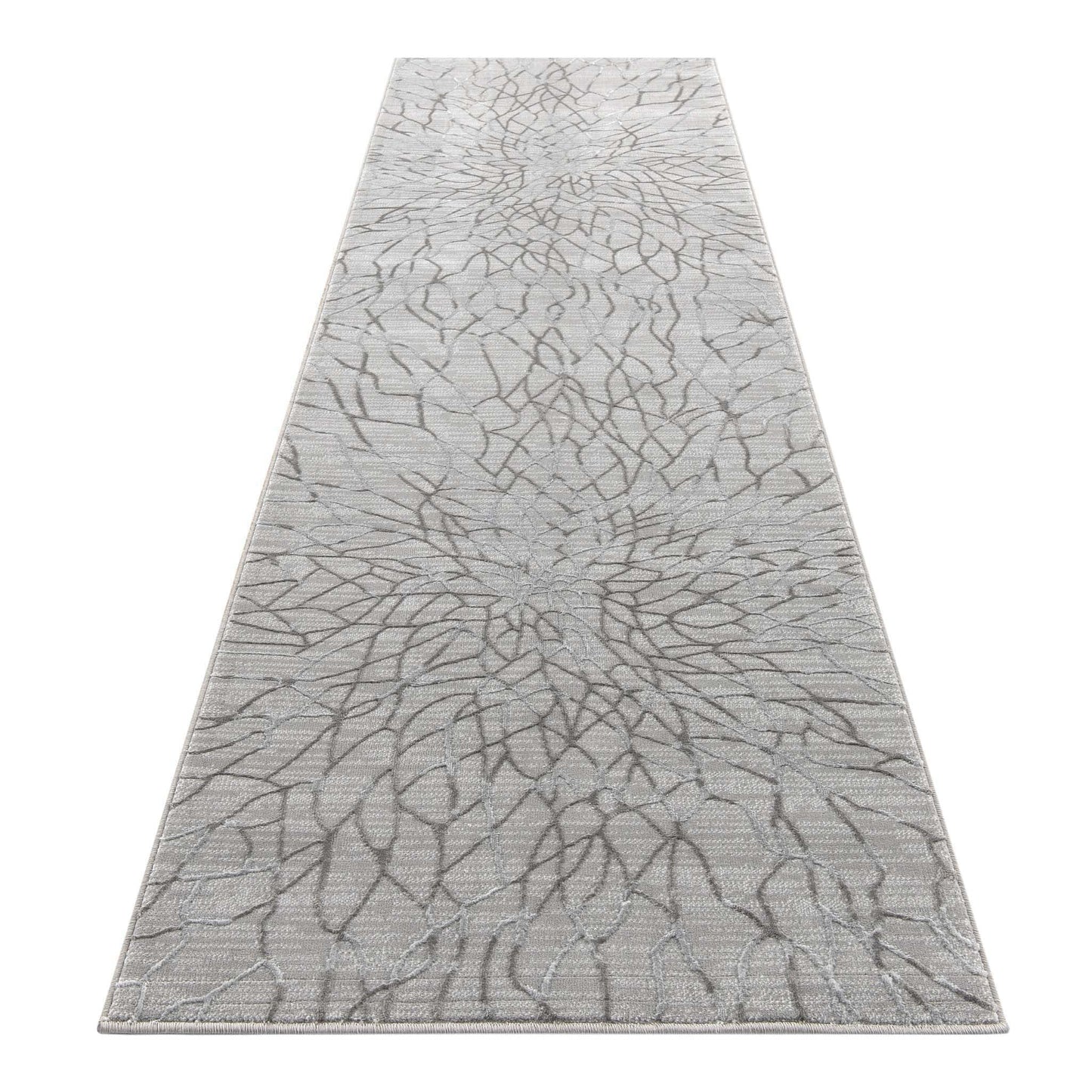 Lotus Grey Hallway Runner