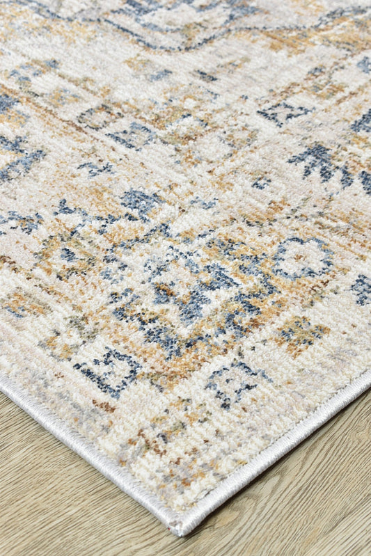 Medina Blue Grey Rug 0321B