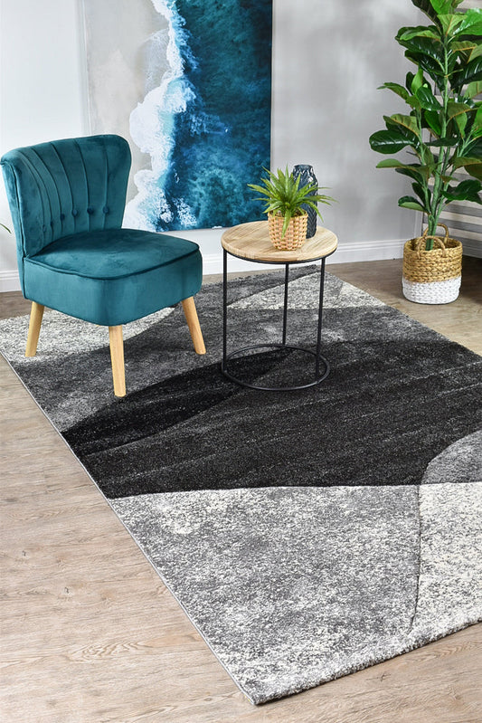 Dahlia 298 Dark Grey Light Grey Rug