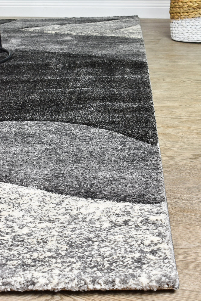 Dahlia 298 Dark Grey Light Grey Rug