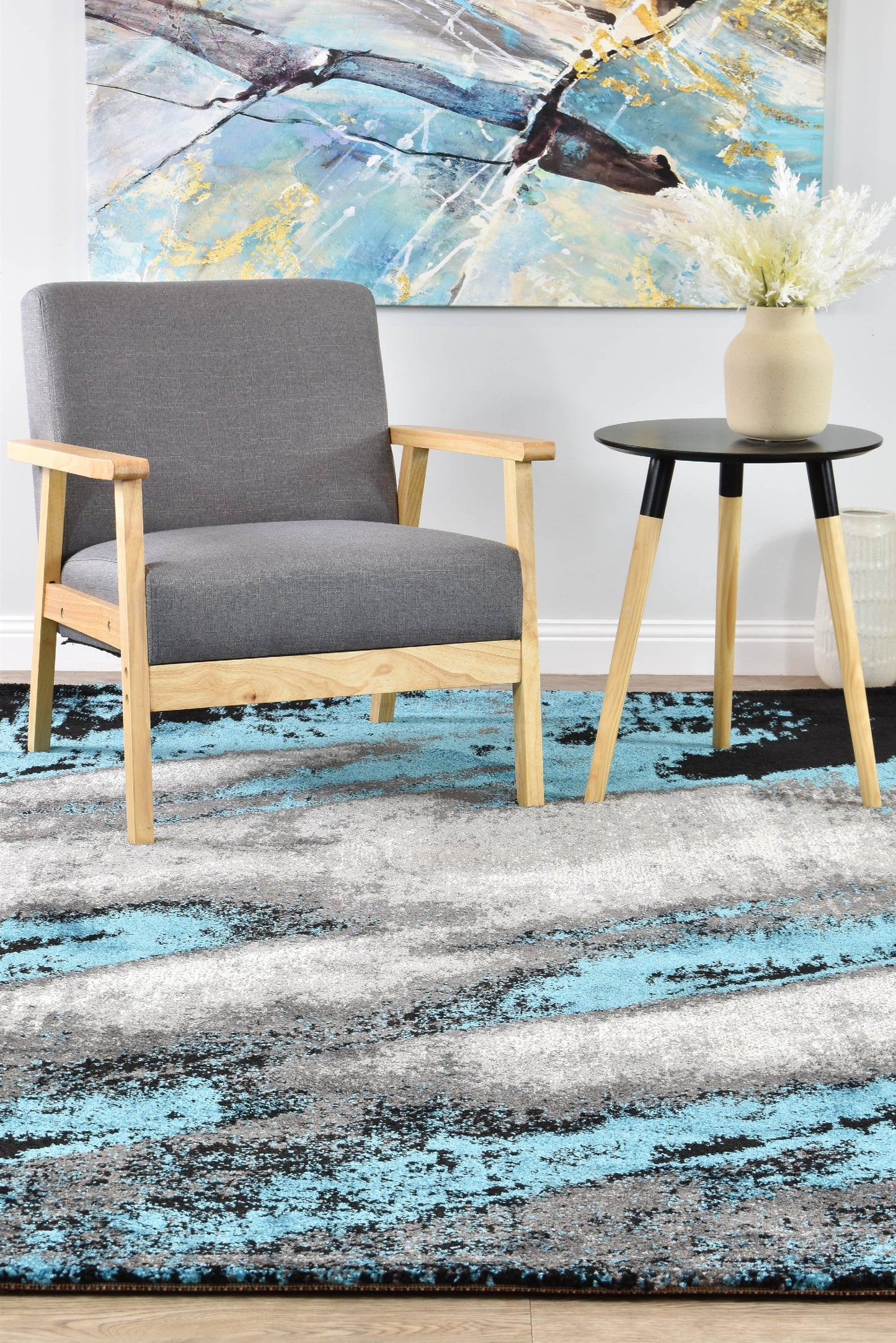 Novas 98A Grey Turquoise