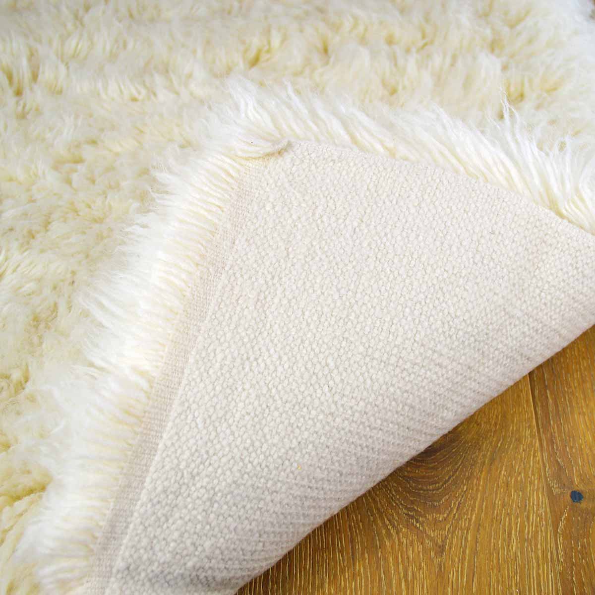 Pure New Zealand Wool 2000 GSM NATURAL Flokati