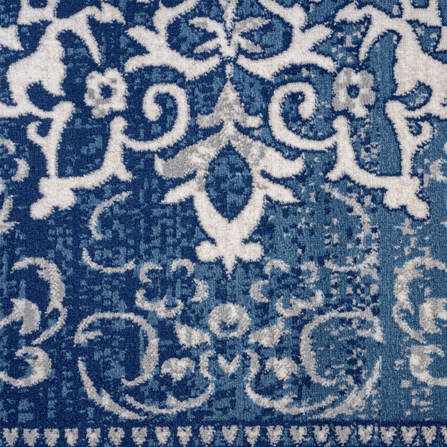 Sahara Navy Round Rug