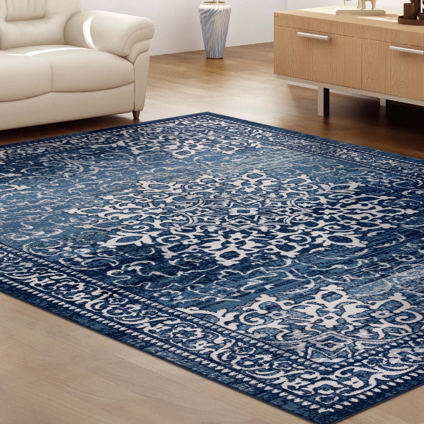 Sahara Navy Rug