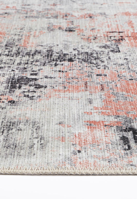 Abstract Celine Blush Washable Rug - VITAL 1525-21
