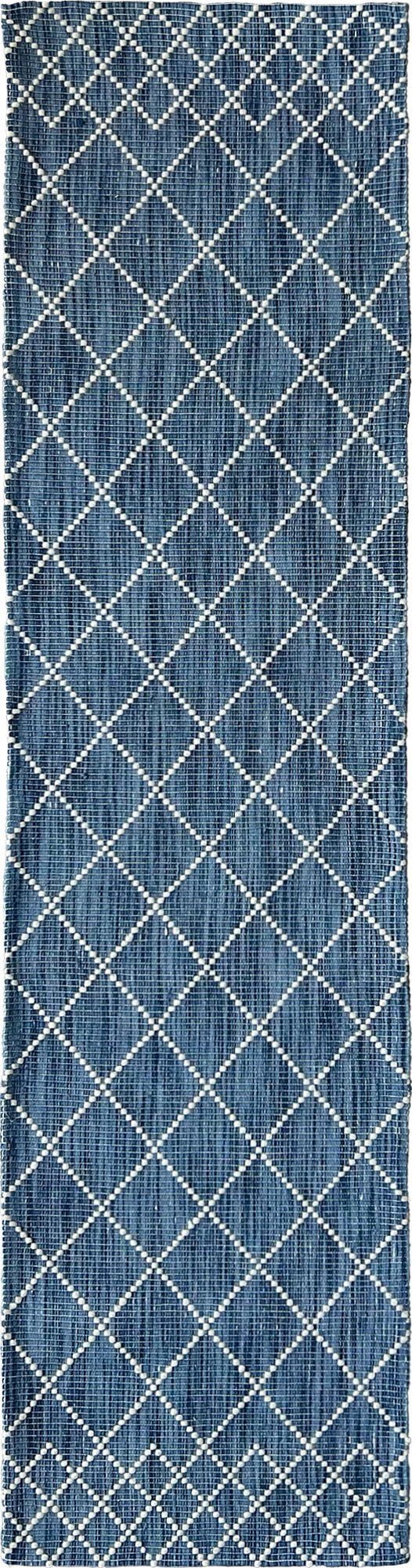 Cross Blue Rug