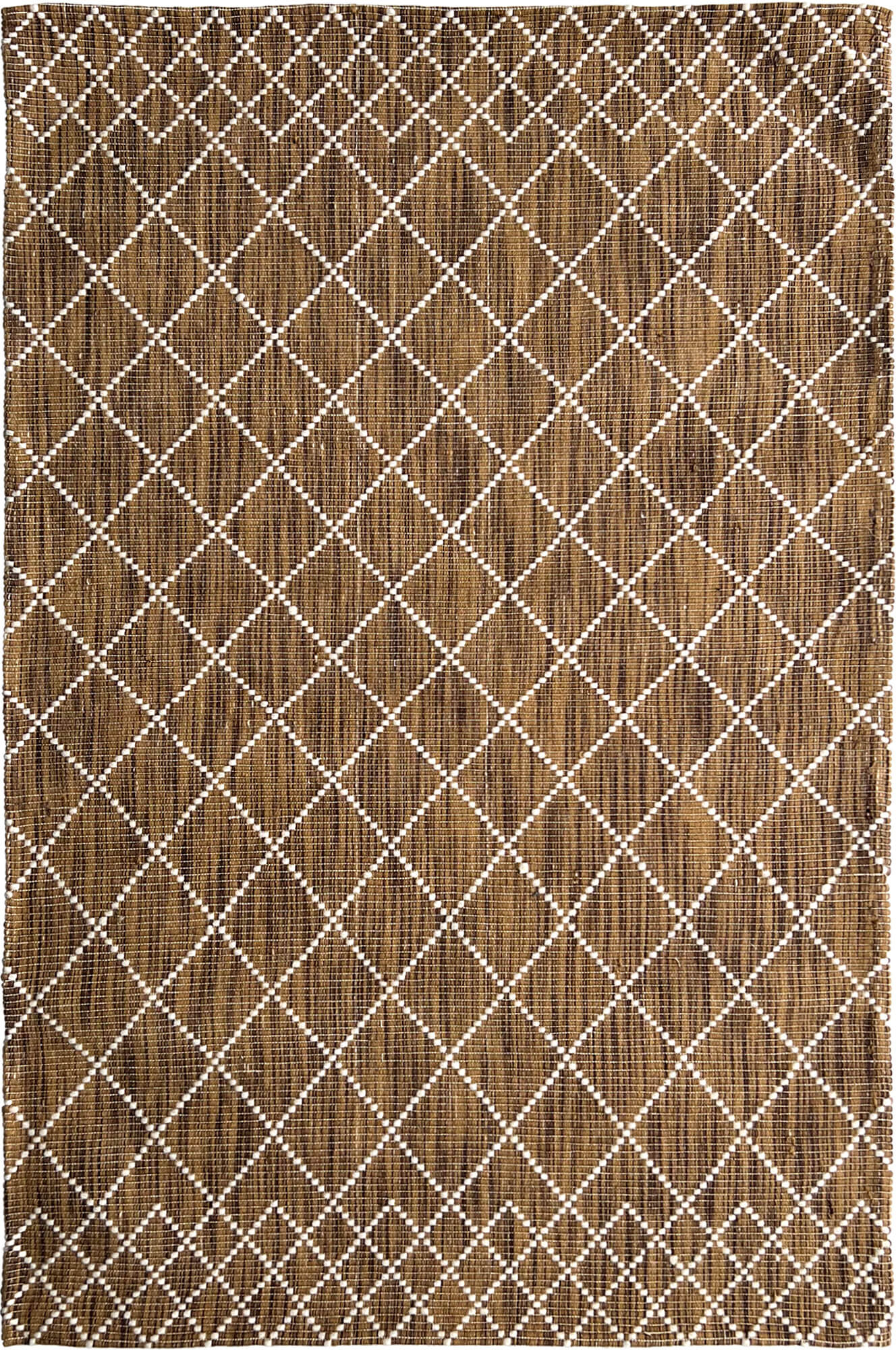 Cross Brown Rug