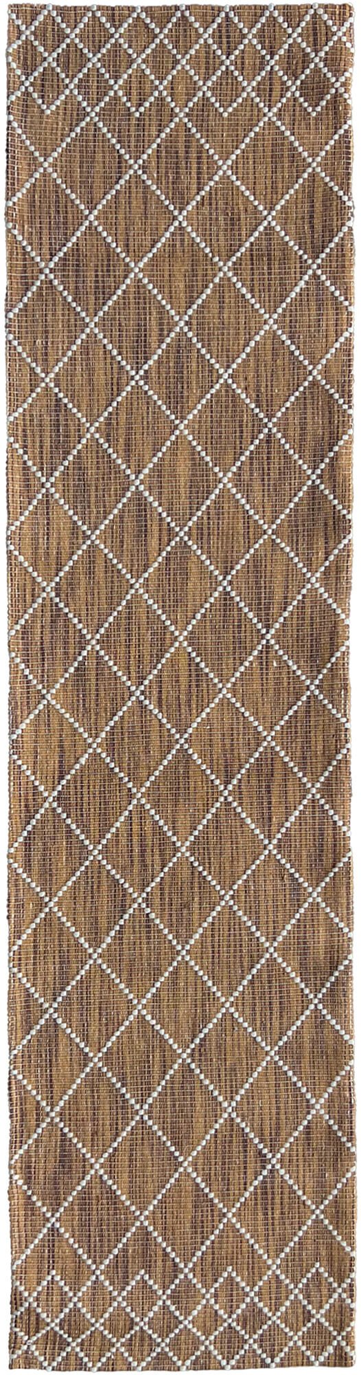 Cross Brown Rug