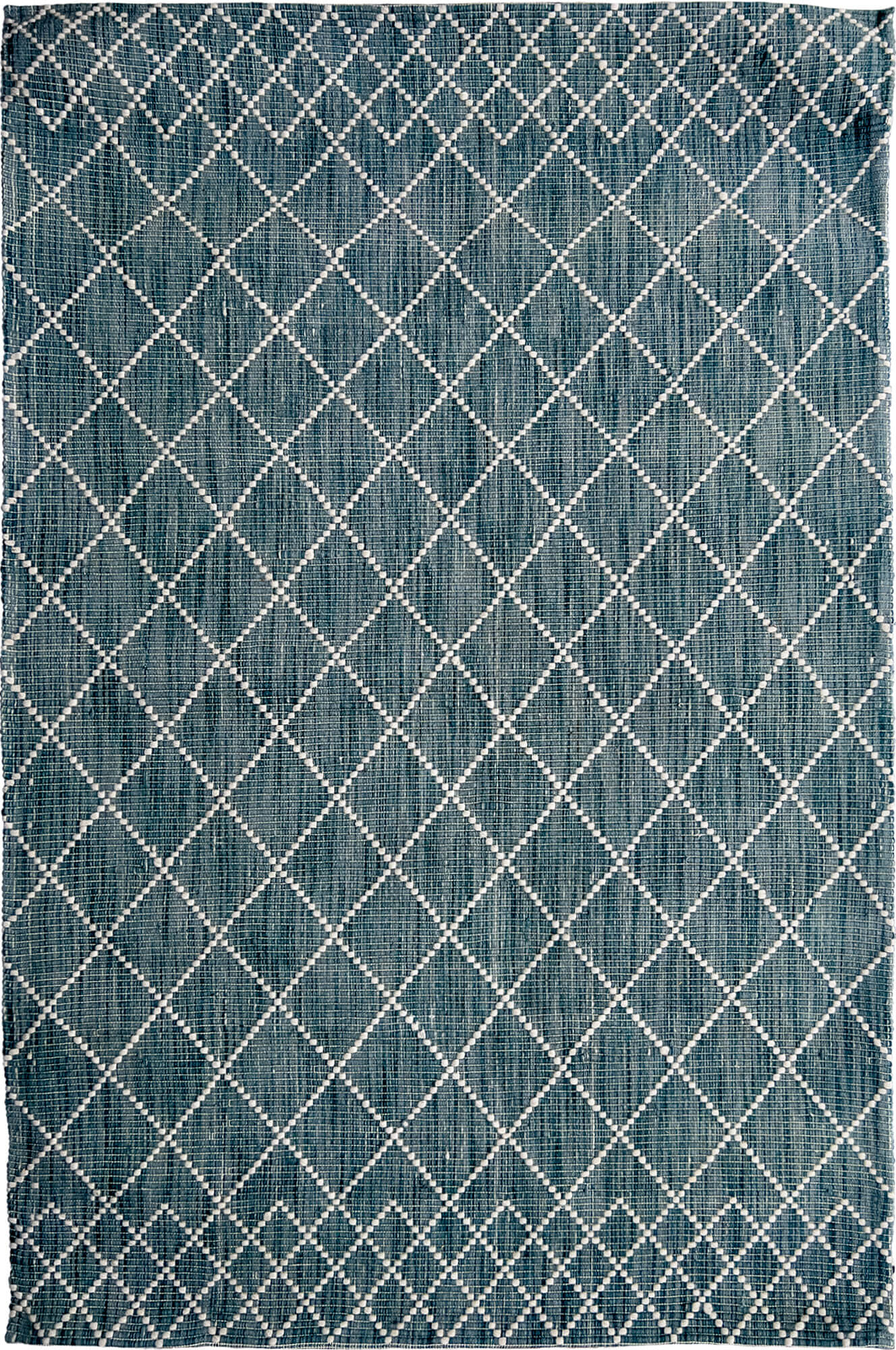 Cross Teal Rug