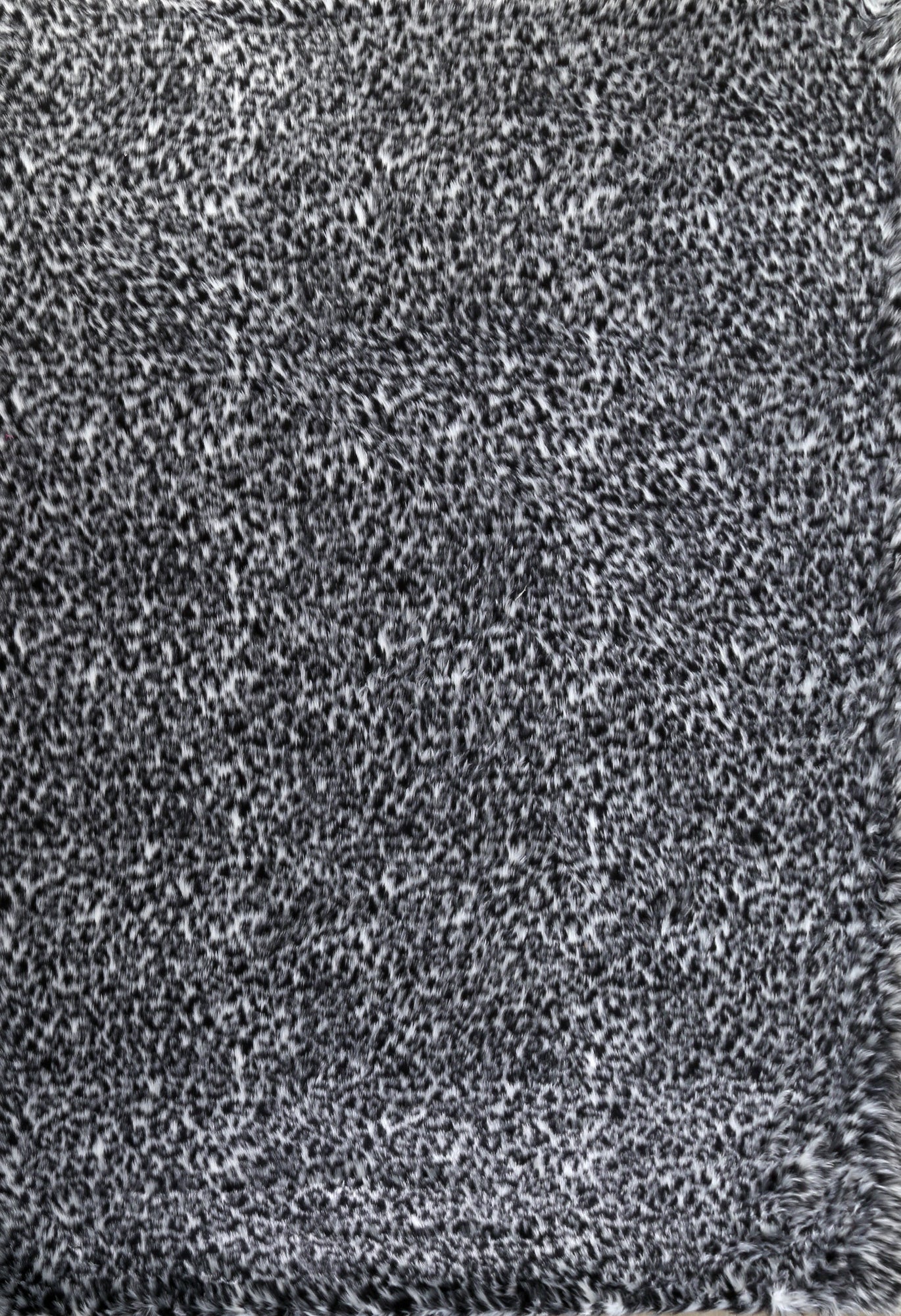 Faux Fur Leopard Rug