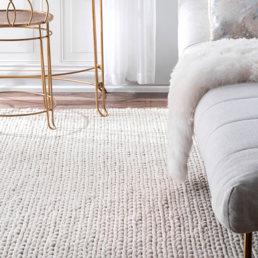 Penelope Braided Wool Area Rug