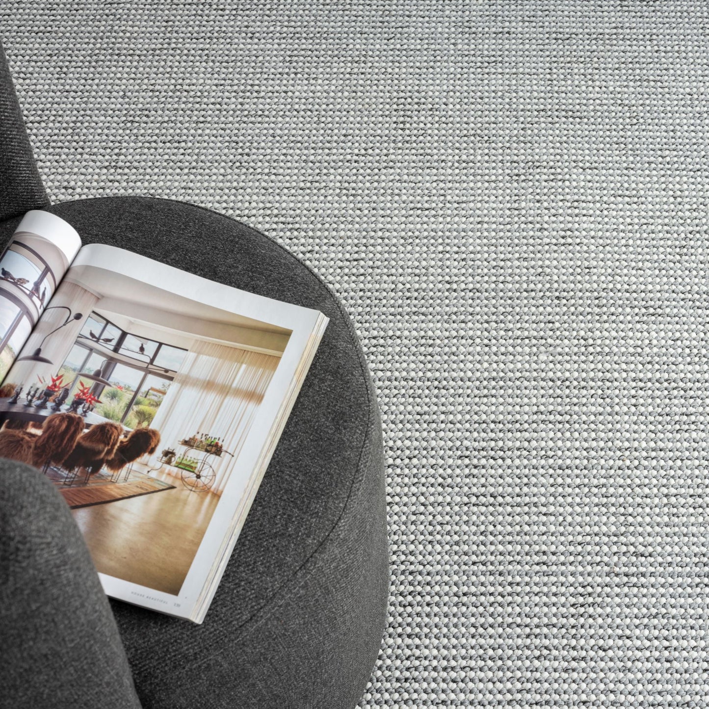 Solace Steel Rug