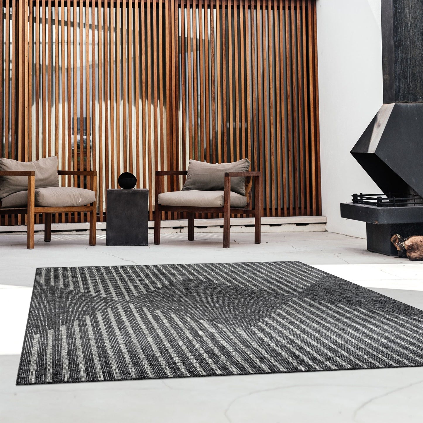 Alfresco Ebony Rug