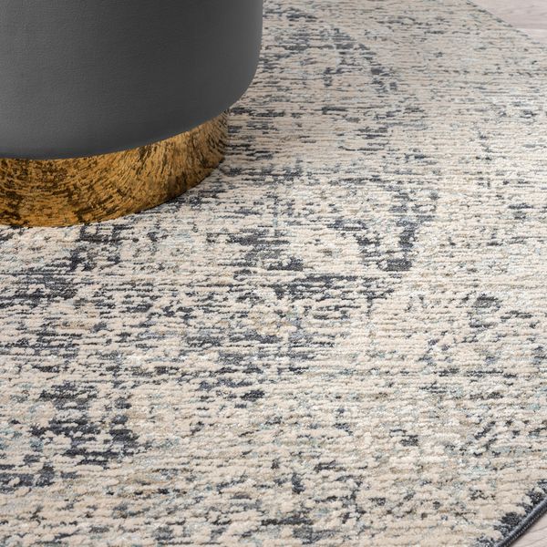 Aubrey Charcoal Round Rug