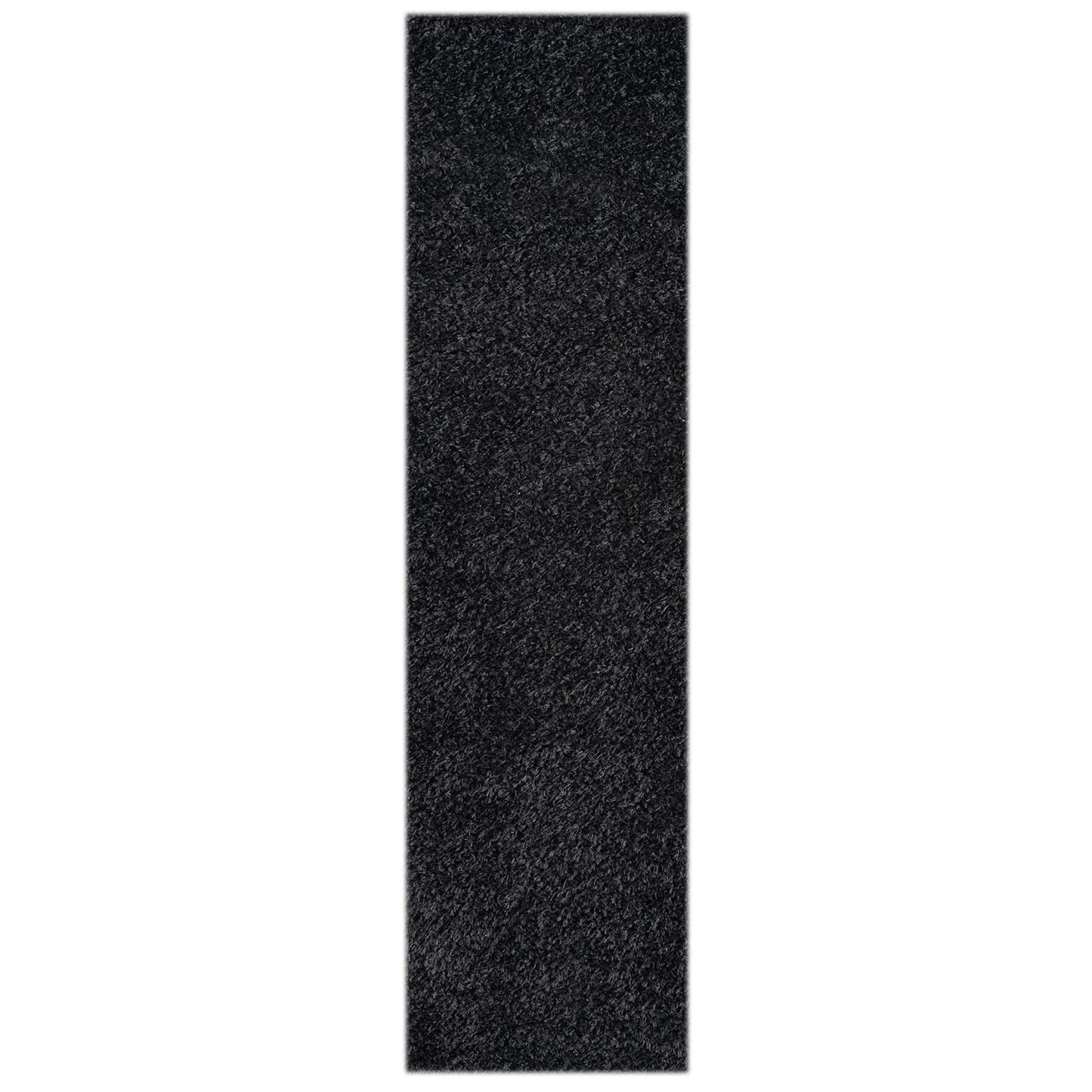 Fleecy Ebony Runner Rug