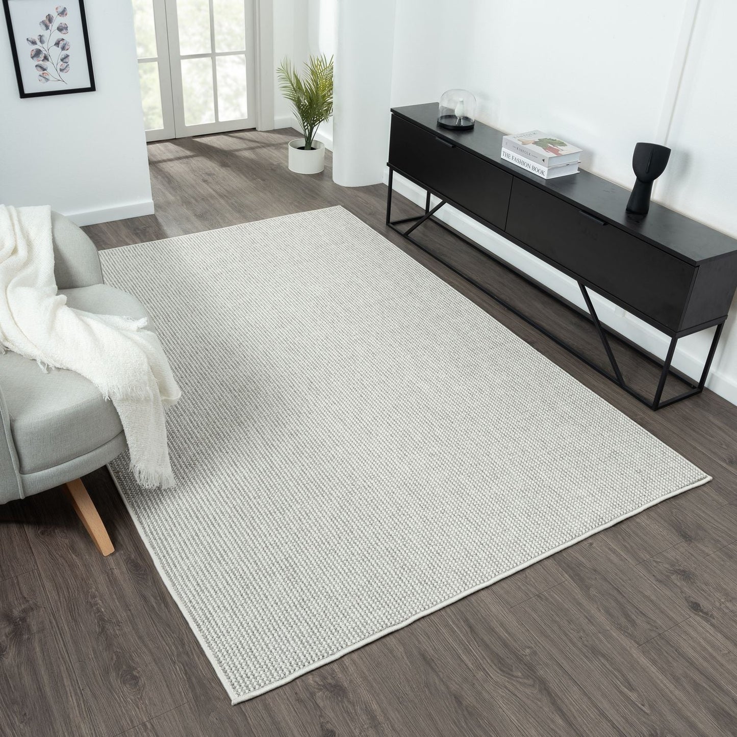 Solace Silver Rug