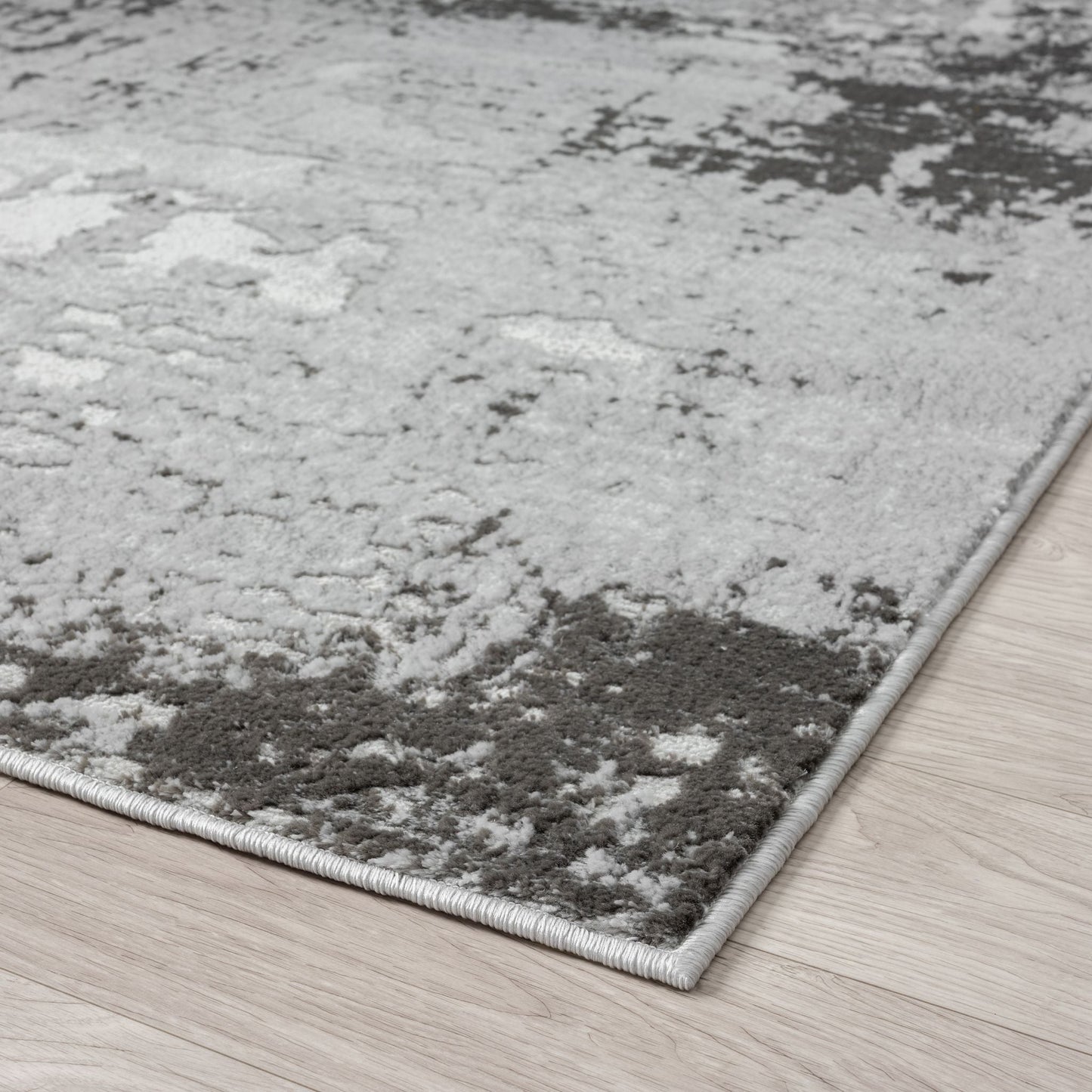 Amber Silver Rug