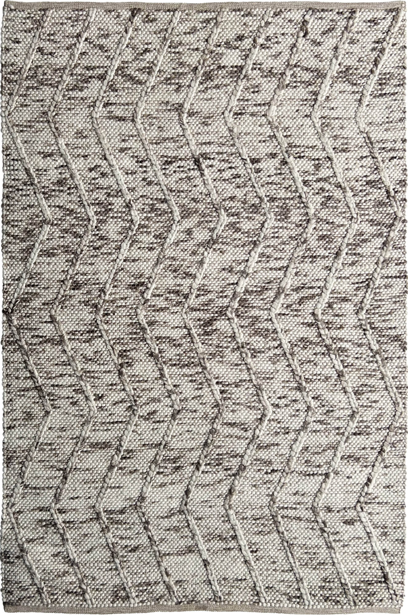 Waves Natural Rug