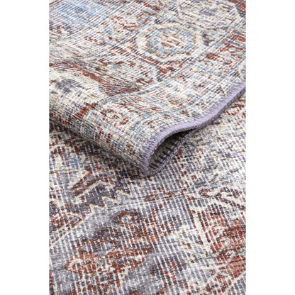 Le Grand Louvre Blue Washable Rug - VITAL 0005-00