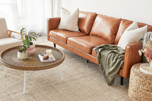Arabella Natural wool & Jute Area Rug
