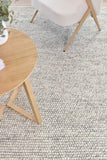 Allure Silver Mist Wool Rug