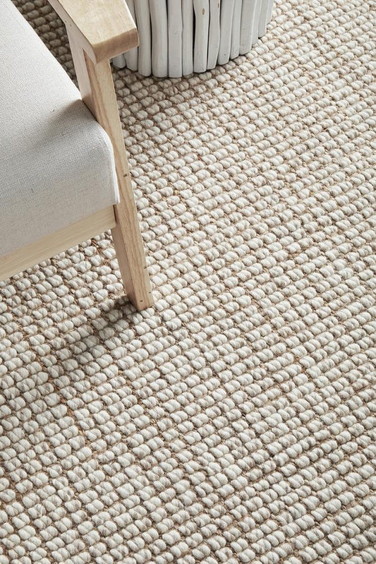 Arabella Natural wool & Jute Area Rug