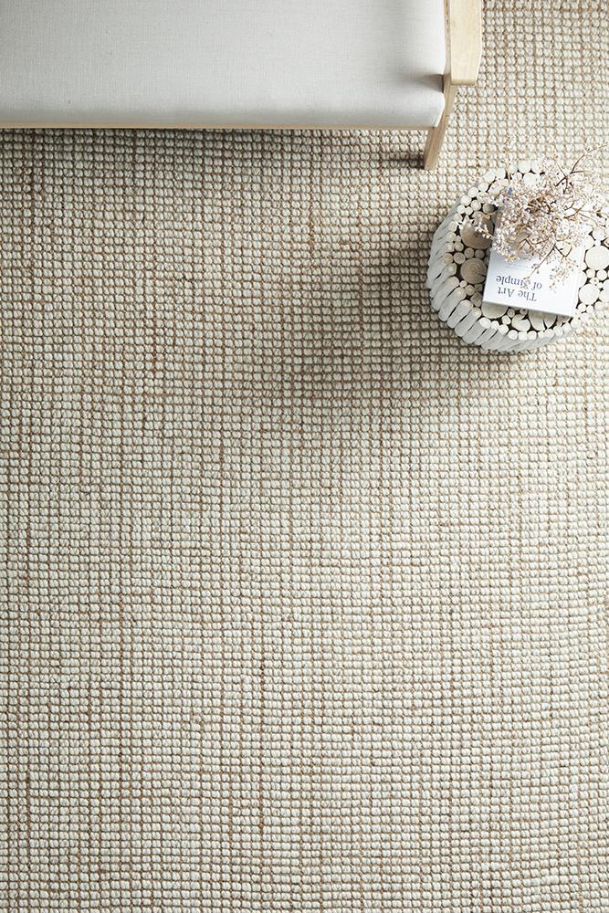 Arabella Natural wool & Jute Area Rug