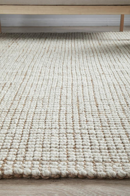 Arabella Natural wool & Jute Area Rug