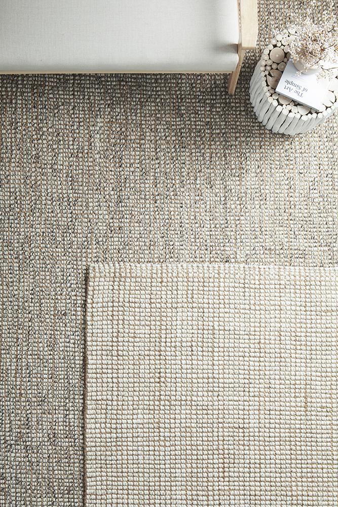Arabella Natural wool & Jute Area Rug
