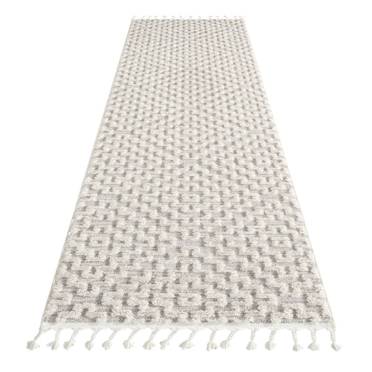 Alpine Grey Hallway Runner