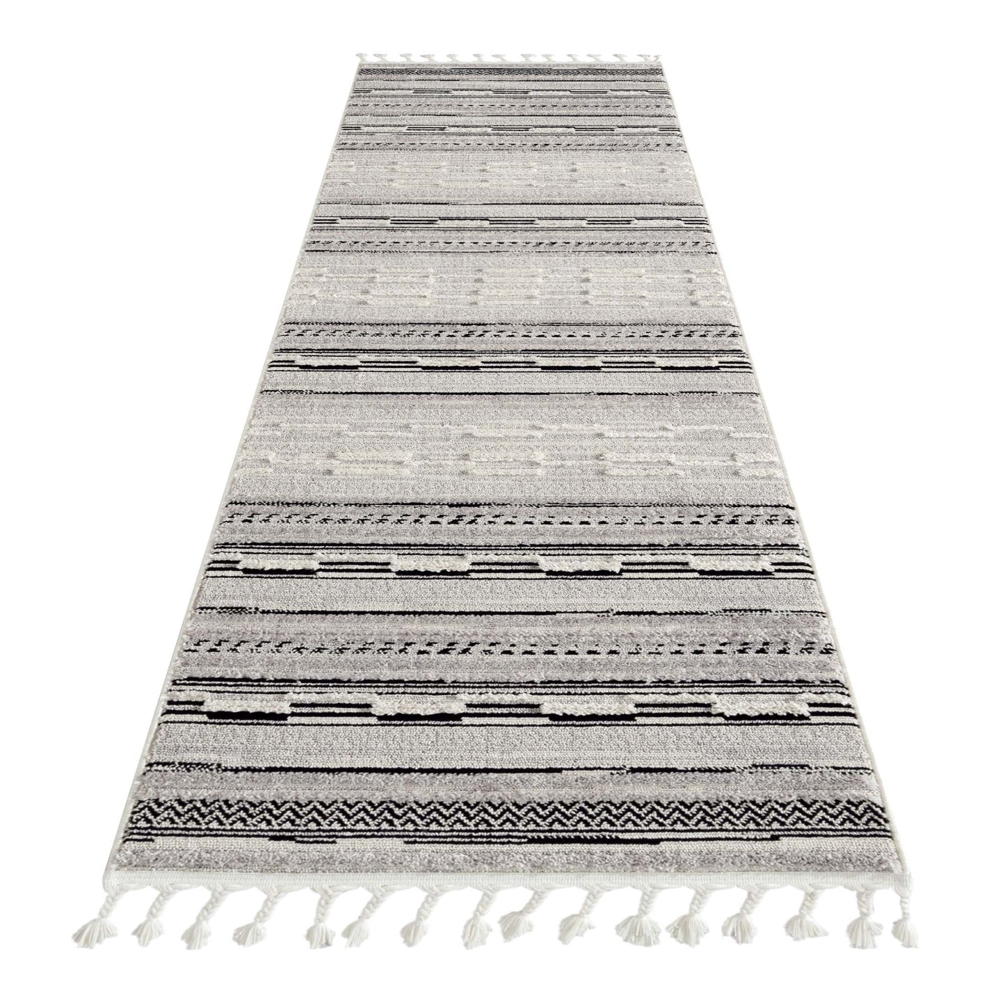 Alpine Grey Hallway Runner