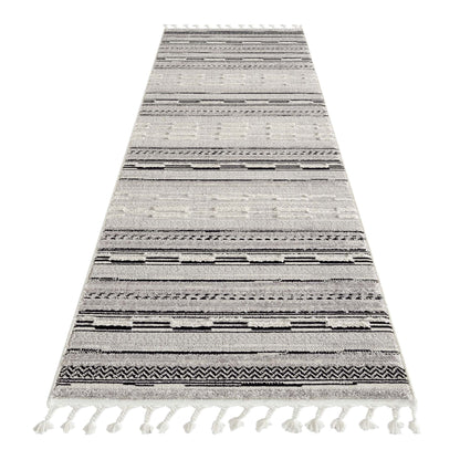 Alpine Grey Hallway Runner
