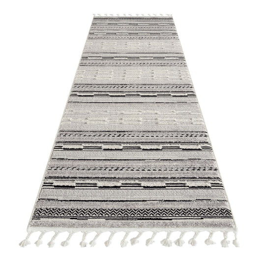 Alpine Grey Hallway Runner