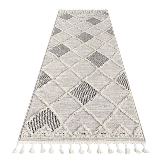 Alpine Grey Hallway Runner