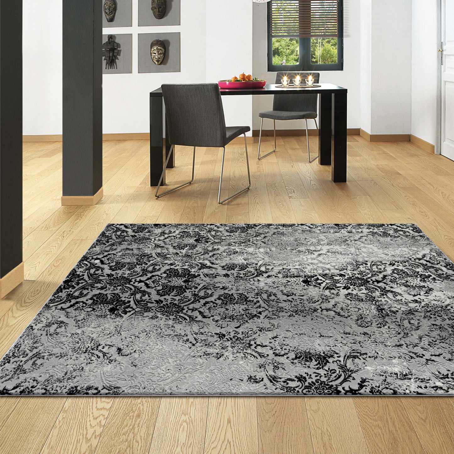 Amore Black Rug