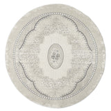 Amore Grey Round Rug
