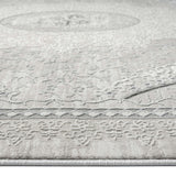 Amore Grey Round Rug