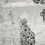 Amore Black Round Rug