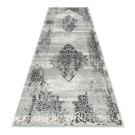 Amore Black Hallway Runner
