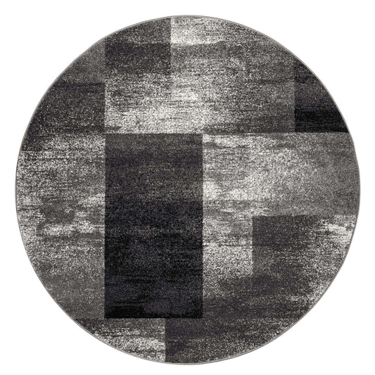 Aspen Grey Round Rug