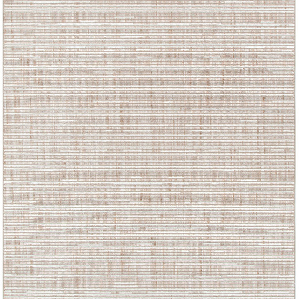 Berno Beige Ivory Loop Lines Rug - B007